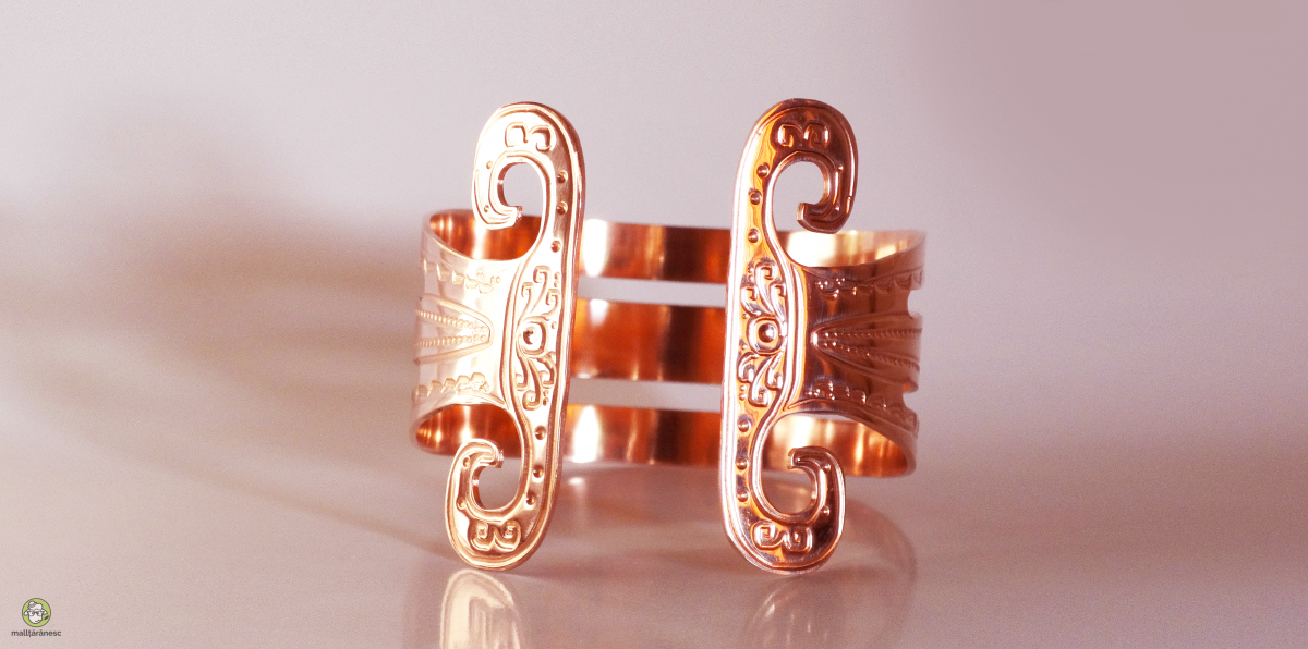 Odisee - brățară din cupru